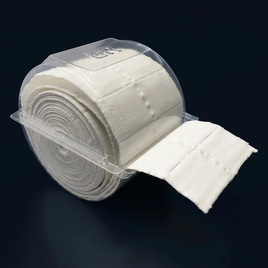 Blister à charnière pour rouleaux de tampons
