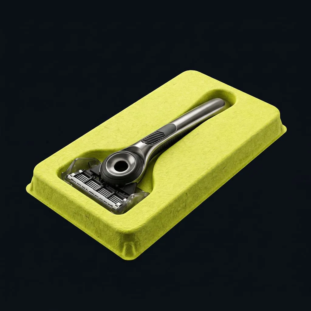 Insert en papier sans plastique pour le calage du produit — Scafa Thermoforming